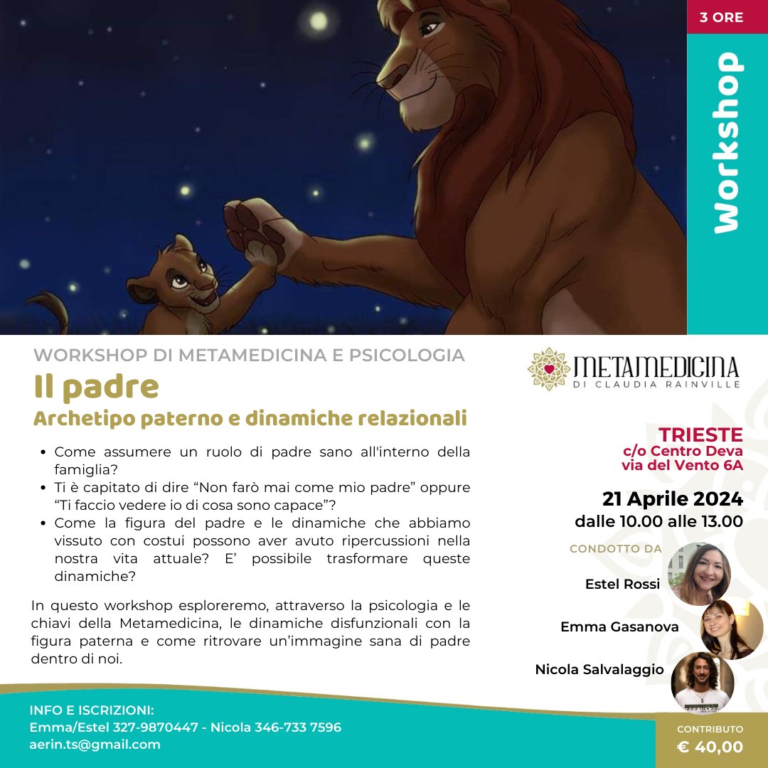 Il padre: archetipo paterno e dinamiche relazionali